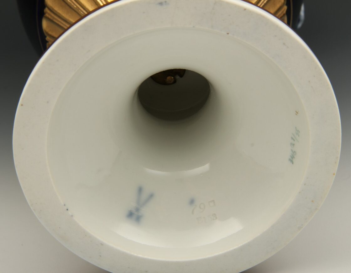 Schlangenhenkelvase Meissen Wahl Um Porzellan Porcelain